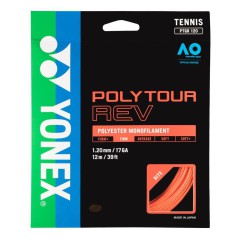 Tenisový výplet Yonex Poly Tour REV, 1,20mm, 12m, Bright Orange