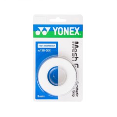 Omotávka Yonex Mesh Grap AC138, balení 3ks, bílá