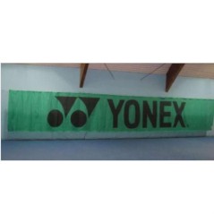 Tenisová závětrná plachta s logem Yonex, AC 9563, 12x2m, zelená