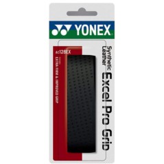 Grip Yonex, Synthetic Leather Excel Pro, tenis,základní grip, AC 128, bal. 1ks, černý