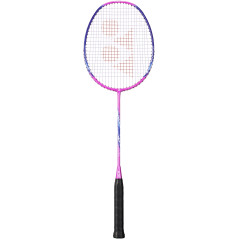 Badmintonová raketa Yonex NANOFLARE 001 CLEAR, PINK, 5UG4