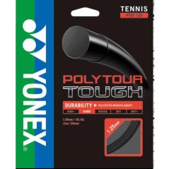 Tenisový výplet Yonex Poly Tour TOUGH, 1,25mm, 200m, černý