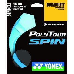 Tenisový výplet Yonex Poly Tour SPIN, 1,25mm, 12m, Cobalt Blue