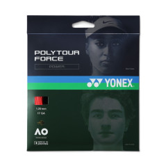 Tenisový výplet Yonex Poly Tour FORCE, 1,20mm, 12m, Bright Red